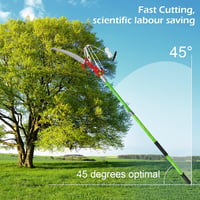 CEIEVER 8m Teleszkópos Metszőfűrész Ollóval, Állítható Hosszúságú Kerti Szerszám, Kézi Ágvágó Szett Hordtáskával, Erdészeti és Gyümölcsszedő 3