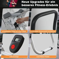 CEIEVER Függőleges Lépcsőzőgép Összecsukható 150kg Terhelhetőséggel LCD Kijelzővel 7