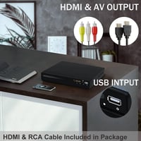 Ceihoit DVD CD lejátszó TV-hez, 1080p felskálázás, minden régió, USB 2.0 3
