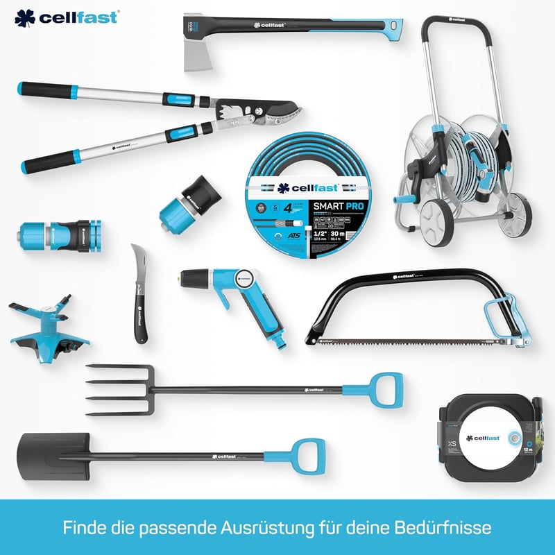 Cellfast 300 m² Többfunkciós Locsoló Szöggel - blue
