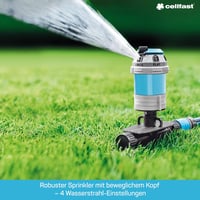 Cellfast 300 m² Többfunkciós Locsoló Szöggel - blue 6