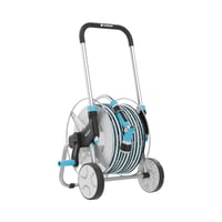 Cellfast Explorer set s bubnjem za crijevo, vrtno crijevo 50 m, kolica za crijevo, vrtni pištolj, set priključaka 1/2 cola, crni 1