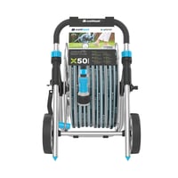 Cellfast Explorer set s bubnjem za crijevo, vrtno crijevo 50 m, kolica za crijevo, vrtni pištolj, set priključaka 1/2 cola, crni 7