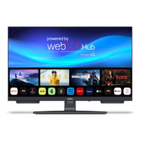 Cello C2224WSH 22-palcový Smart TV s bezrámovým dizajnom, systémom LG WebOS a Bluetooth reproduktorom, vhodný do kuchyne, spálne alebo malých miestností 1