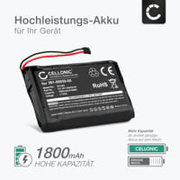 Náhradná batéria CELLONIC pre navigáciu Garmin Zumo 390LM / 350 / 340LM – 1800 mAh, 3,7 V 2