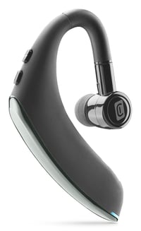 Cască Bluetooth Cellularline Bold Mono – 23 de ore de autonomie, încărcare în 40 de minute, microfon încorporat, buton multifuncțional, negru 1