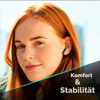 Căști Bluetooth True Wireless cellularline CORE cu carcasă de încărcare, afișaj LED, 16 ore de redare, control tactil, negru 6