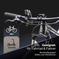 cellularline kerékpártartó okostelefonhoz passzív, fekete szilikon, 10,2 cm rögzítő, mobiltelefon és smartphone tartó 7