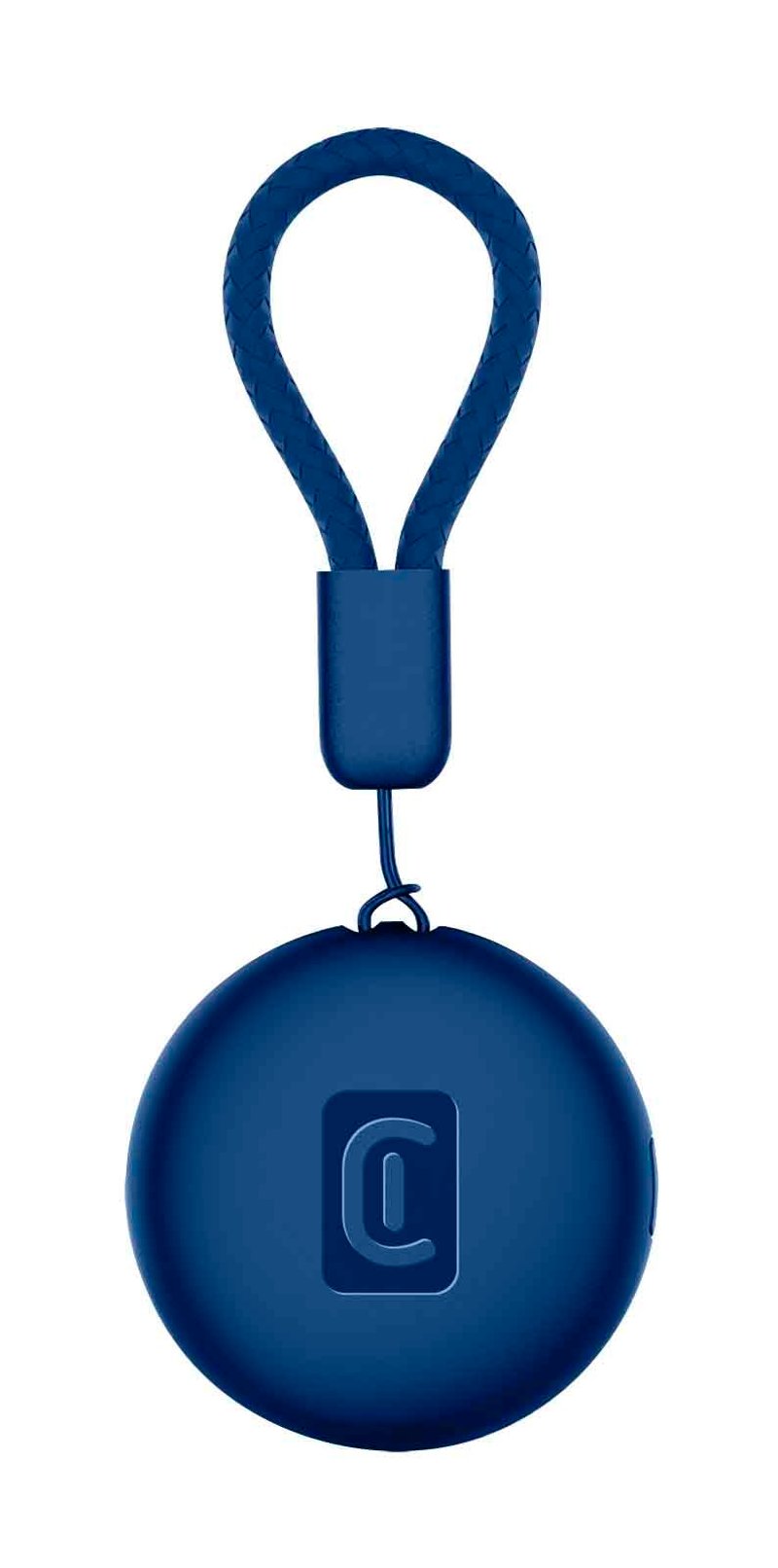 Cellularline Tracy Tag Bluetooth nyomkövető kulcstartó - Apple iOS Find Me kompatibilis - Cserélhető elem (1 év) - Por és vízálló - Kék
