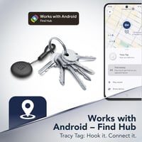 Cellularline Tracy Tag mini okos nyomkövető Androidhoz - kék 2