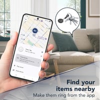 Cellularline Tracy Tag mini okos nyomkövető Androidhoz - kék 4