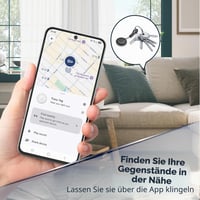Cellularline Tracy Tag rózsaszín Android okosnyomkövető Google Find My Device alkalmazással, AirTag kiegészítőkkel kompatibilis, cserélhető elemmel 4