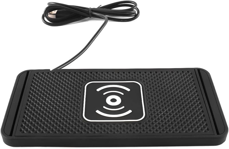 CENPEK 15W Autós Vezeték Nélküli Töltő, Nem Csúszó Töltőpad 40W Adapterrel