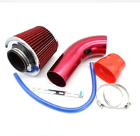 CENPEK 76mm Hideglevegő Bevezető Cső Alumínium Turbo Szűrő Autó Légbevezető 4