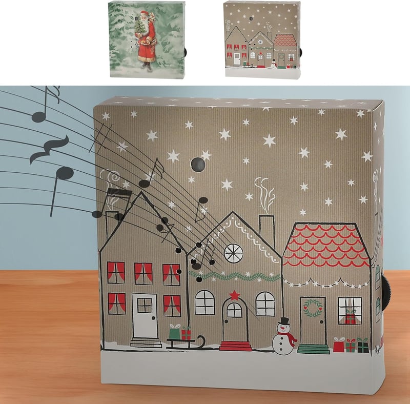 Cepewa Xmas Soundbox mozgásérzékelős karácsonyi hangdoboz szett 2 db