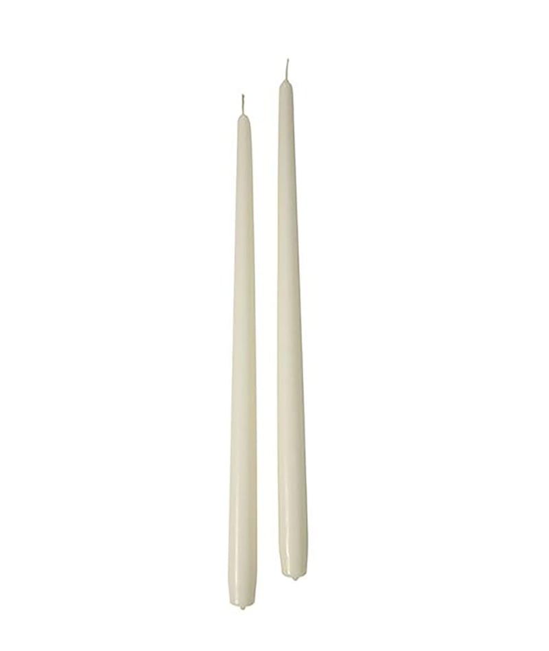 Stolová sviečka Cereria di Giorgio Risthò, biela, 2,2 x 40 cm, 6 ks
