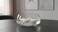Lumânări plutitoare Cereria Di Giorgio 28 buc – diametru 5 cm, Alb, timp de ardere 5,5 ore 5