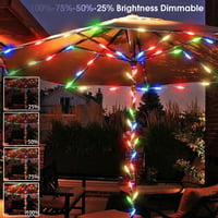 CERIAL 2db Tündérfény 6m 60 LED RGB Távirányítós Időzítős Vízálló Karácsony 4
