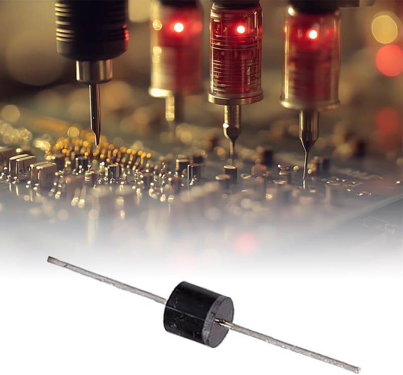 Cerioll 10A Egyenirányító Dióda 1000V Szilícium 30db Elektronikai Alkatrész
