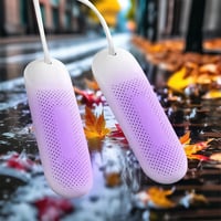Cerioll USB elektromos cipőszárító UV fénnyel antibakteriális cipőmelegítő betét, kesztyű zokni síbakancs 7