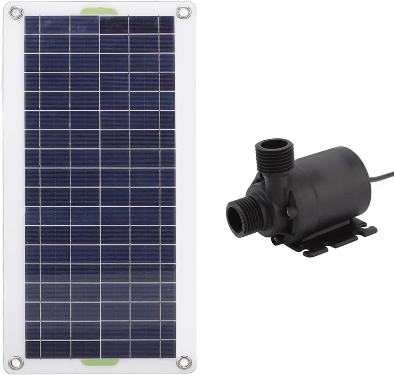 Cerlingwee 30W napelemes vízpumpa szolár panellel kerthez és tóhoz