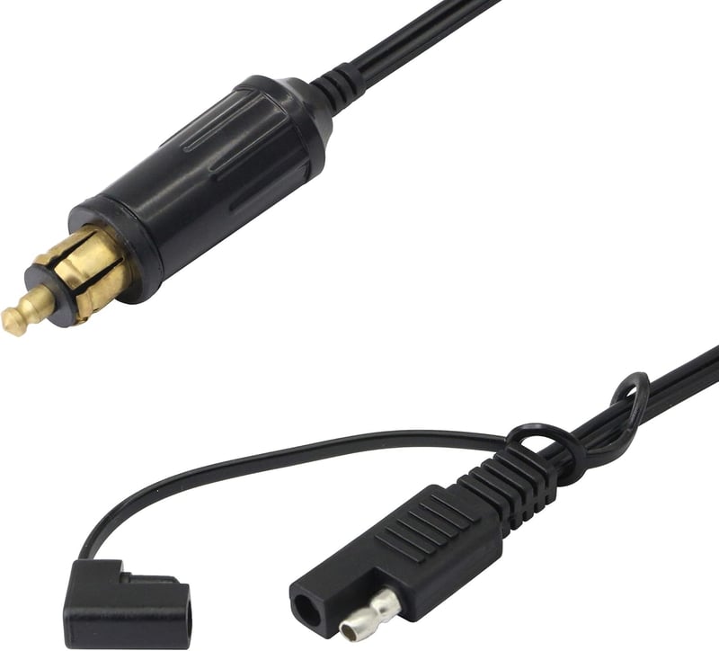 CERRXIAN DIN Hella Powerlet SAE adapter dugó motorkerékpárhoz
