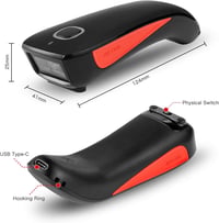 NETUM C990 Bluetooth QR kódolvasó - Vezeték nélküli vonalkód szkenner iPhone, Android és PC-hez 8