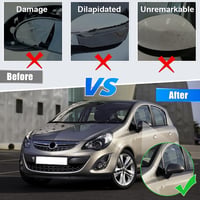 Opel Corsa D/E fényes fekete tükörborítás 2006-2019 modellekhez 6