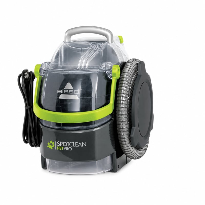 Bissell SpotClean Pet Pro 15585 uređaj za čišćenje tapecirunga i tepiha 750W — bez glave za čišćenje i tekućine (stanje: vidi 2. sliku)