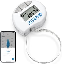 RENPHO Okos Testmérő Szalag Bluetooth-szal - Bicepsz, Mell, Csípő Mérésére CM/Inch 1