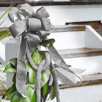 KI Store kétoldalas csillámos bársony szalagkészlet - 3 db kék, ezüst, átlátszó 5