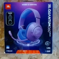 JBL Quantum 360 Wireless gaming slušalice, ljubičaste, 2.4GHz i Bluetooth dual wireless — nedostaje 2.4GHz USB prijemnik (stanje: vidi 2. sliku) 2