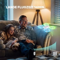 DEERC D23 Mini Drón Kamerával Gyerekeknek - WiFi Átvitel, 2 Akkumulátor, LED Világítás, Gesztus Irányítás, 3D Flip, Kezdőknek 7