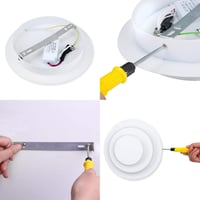 Lampop LED Fali Lámpa 15W - 350° Forgatható Alumínium Spotlámpa, 3000K Meleg Fehér Fény, 25000 Óra Élettartam, Nappali, Hálószoba, Lépcső, E 7