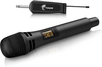 TONOR vezeték nélküli kézi dinamikus mikrofon vevővel 60 m hatótáv erősítő PA karaoke esküvő konferencia fekete TW310 1