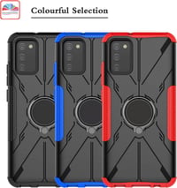 Samsung Galaxy A02S Katonai Védőtok Forgatható Kéztartóval 6