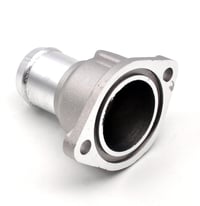 HAOTOM Alumínium Hűtőcső Csatlakozó Karima Audi A6, VW Golf, Passat, Skoda, Seat Modellekhez - Ezüst Hűtőrendszer Alkatrész 026121145E 2