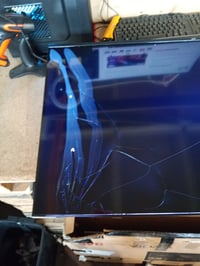 Televizor JVC LT-40VDF2555 VIDAA Smart TV, 40 inchi, Full HD, HDR, LED, Triple Tuner — defect, pentru piese: ecran deteriorat (stare: vezi a 2-a imagine) 2