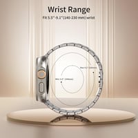TiMOVO Titán Szíj Apple Watch 49/45/44/42mm - Levehető Férfi Fémcsat 6
