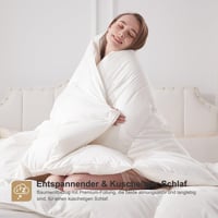 DWR Fehér pehelytoll paplan 220 x 240 cm, 100% bio pamut huzat, egész évben használható, átmeneti all-season paplan, Oeko-Tex RDS 7