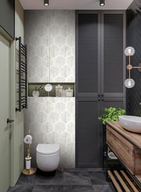 myforHD Öntapadós Tapéta - Modern Bézs Csíkos Vinyl Fólia Bútorokhoz - Vízálló Dekorációs Matrica Fiókokhoz, Polcokhoz (44cm x 300cm) 5