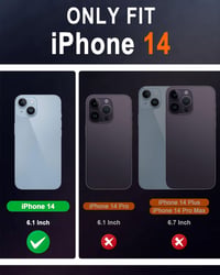 iPhone 14 Valódi Bőr Flip Tok RFID Védelemmel - SHIELDON Retro Barna 2
