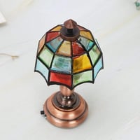 Újracsomagolt Mini LED Lámpa Babaházhoz - Színes Bútor Díszítés 1/12 Méretben 7