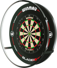 Winmau Plasma Darts Világítás és Kiegészítők - Professzionális Alumínium Dartvilágítás Felnőtteknek, Fekete, 74 cm 7
