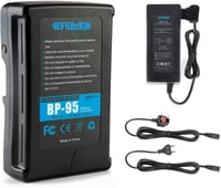 Sony kamerákhoz való 95Wh Oyomba V-Mount akkumulátor és adapter - Ellenőrzött használt 8