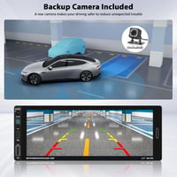 Inefala 1 DIN Autórádió 6.9" Érintőképernyővel - CarPlay és Android Auto Támogatás, Bluetooth 5.0, Tolatókamera, USB-C Gyorstöltés, FM 7