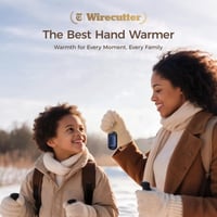 OCOOPA Tölthető Kézmelegítő Szett, 2db Mágneses Zsebméretű Melegítő, 5000mAh, Ultrakönnyű, 3 Hőfokozat 53°C-ig, Kempinghez, Raynaud-szindróm 2