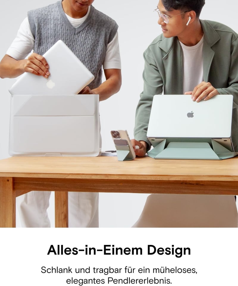 MOFT 13-14" Laptoptáska és Állvány - MacBook, HP, Dell, Lenovo Kompatibilis