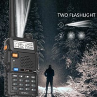 Baofeng BF5RUV Kétsávos Walkie-Talkie VHF/UHF Amatőr Rádió USB Töltővel és Programozókábellel 5
