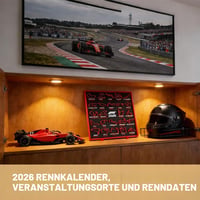 Calendar F1 2026 CFEWV - Calendar de curse F1 cu 24 de postere de circuit, decorațiune de birou 3D, pentru fanii sporturilor cu motor, cadou 4